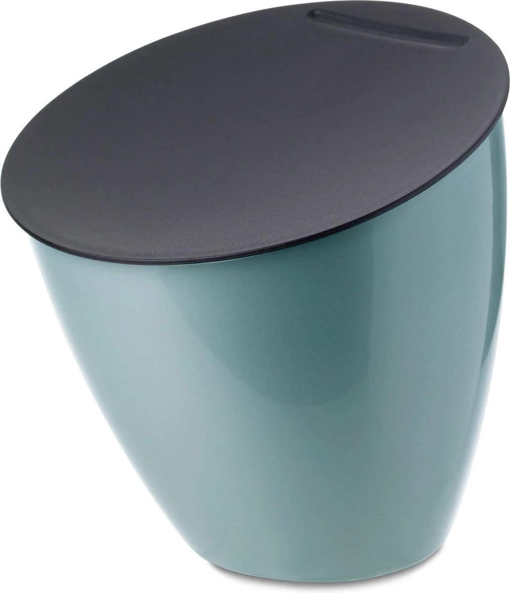 Mepal – Afvalbakje Calypso – Afvalbakje Voor Op Het Aanrecht - 2.2 Liter – Nordic Green – Grote Vulopening – Gemakkelijk Te Reinigen 3 Mepal – Afvalbakje Calypso – Afvalbakje Voor Op Het Aanrecht - 2.2 Liter – Nordic Green – Grote Vulopening – Gemakkelijk Te Reinigen