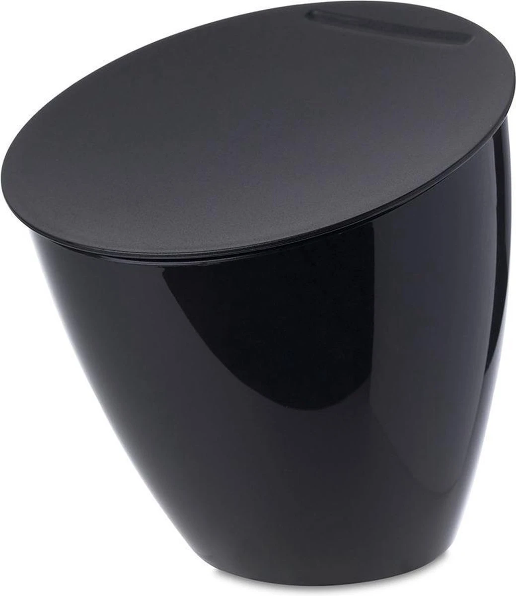 Mepal - Afvalbakje Calypso - Afvalbakje Voor Op Het Aanrecht - 2.2 Liter - Zwart - Grote Vulopening - Gemakkelijk Te Reinigeren 3 Mepal - Afvalbakje Calypso - Afvalbakje Voor Op Het Aanrecht - 2.2 Liter - Zwart - Grote Vulopening - Gemakkelijk Te Reinigeren