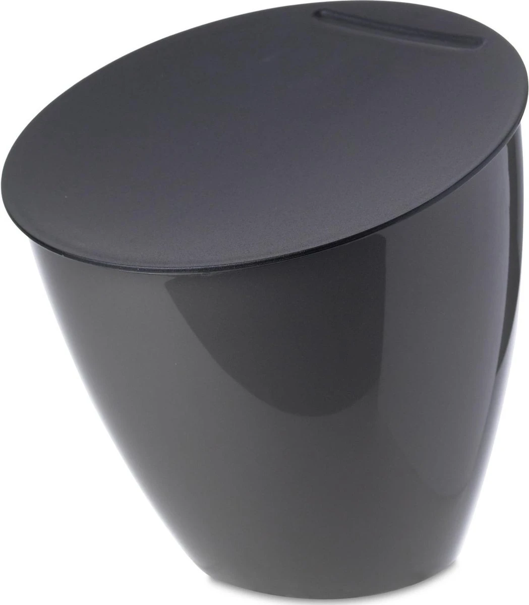 Mepal – Afvalbakje Calypso – Afvalbakje Voor Op Het Aanrecht - 2.2 Liter – Titanium – Grote Vulopening – Gemakkelijk Te Reinigen 3 Mepal – Afvalbakje Calypso – Afvalbakje Voor Op Het Aanrecht - 2.2 Liter – Titanium – Grote Vulopening – Gemakkelijk Te Reinigen