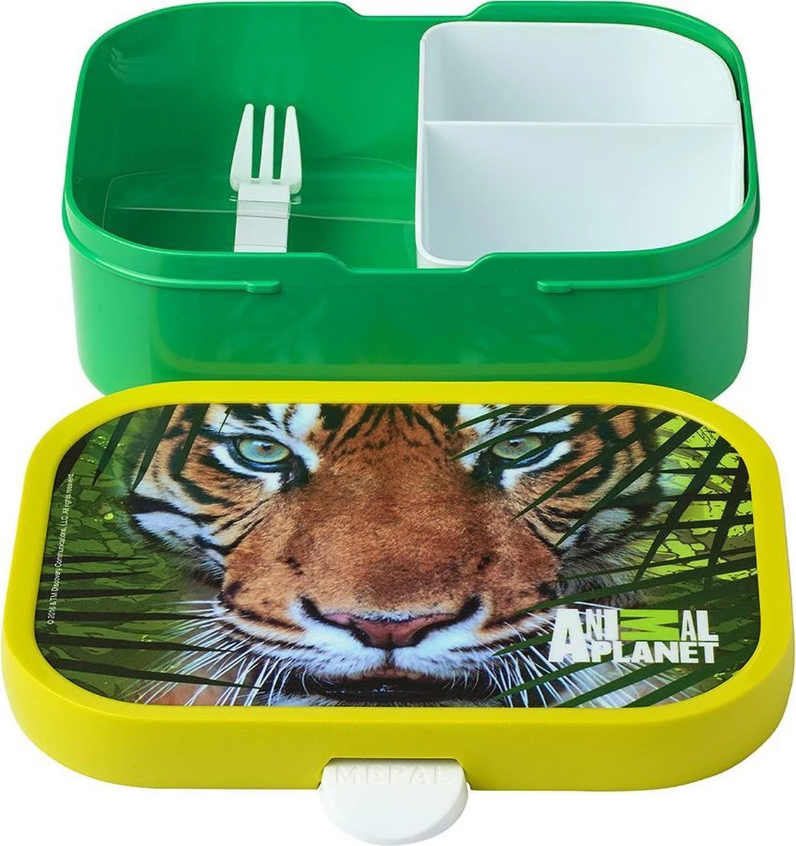 Mepal – Lunchset Campus (sb + Lb) – Schoolbeker En Broodtrommel Voor Kinderen – Animal Planet Tiger – Bento Box - Lekvrij 5 Mepal – Lunchset Campus (sb + Lb) – Schoolbeker En Broodtrommel Voor Kinderen – Animal Planet Tiger – Bento Box - Lekvrij - Afbeelding 3