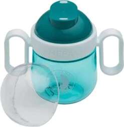 Mepal Mio – Antilekbeker 200 Ml – Gegarandeerd Lekvrij – Deep Turquoise – Kan Tegen Een Stootje – Drinkbeker Voor Kinderen – Oefenbeker -Gezinswaren Verkoop 1171x1200