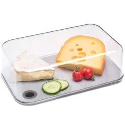 Mepal - Kaasstolp Modula - 2800 Ml - Wit - Inclusief Snijplank - Zicht Op Inhoud - Vershouddoos - Kaasbak -Gezinswaren Verkoop 1200x1090