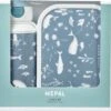Mepal – Lunchset Campus (pu + Lb) - Ocean – Pop-up Drinkfles En Broodtrommel Voor Kinderen – Little Dutch -Gezinswaren Verkoop 1200x1106