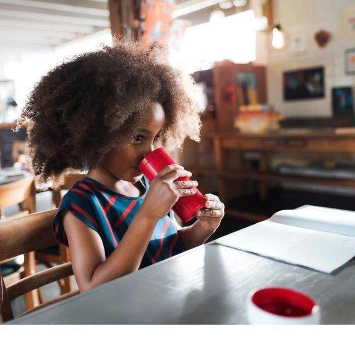 Mepal Campus Schoolbeker - Rood 5 Mepal Campus Schoolbeker - Rood - Afbeelding 3