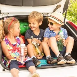 Mepal – Waterfles Pop-up Campus – 500 Ml – Blauw – Drinkfles Kinderen – Zicht Op Inhoud – BPA Vrij -Gezinswaren Verkoop 1200x1200 85