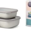 Mepal - Multikom Cirqula Rechthoekig 3-delige Set (500+1000+2000) - Mag In De Vriezer, Magnetron En Vaatwasser – Nordic White – Meal Prep Bakjes - Bewaardozen Met Deksel 1 Mepal - Multikom Cirqula Rechthoekig 3-delige Set (500+1000+2000) - Mag In De Vriezer, Magnetron En Vaatwasser – Nordic White – Meal Prep Bakjes - Bewaardozen Met Deksel -Gezinswaren Verkoop 1200x438