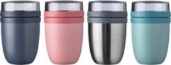 Mepal – Isoleer Lunchpot Ellipse – Houdt Je Eten 6-8 Uur Warm En 12 Uur Koud – Nordic Pink – 2 Compartimenten – Soep Beker To Go – Yoghurt Beker Muesli - Thermos Lunchbox -Gezinswaren Verkoop 1200x461 1