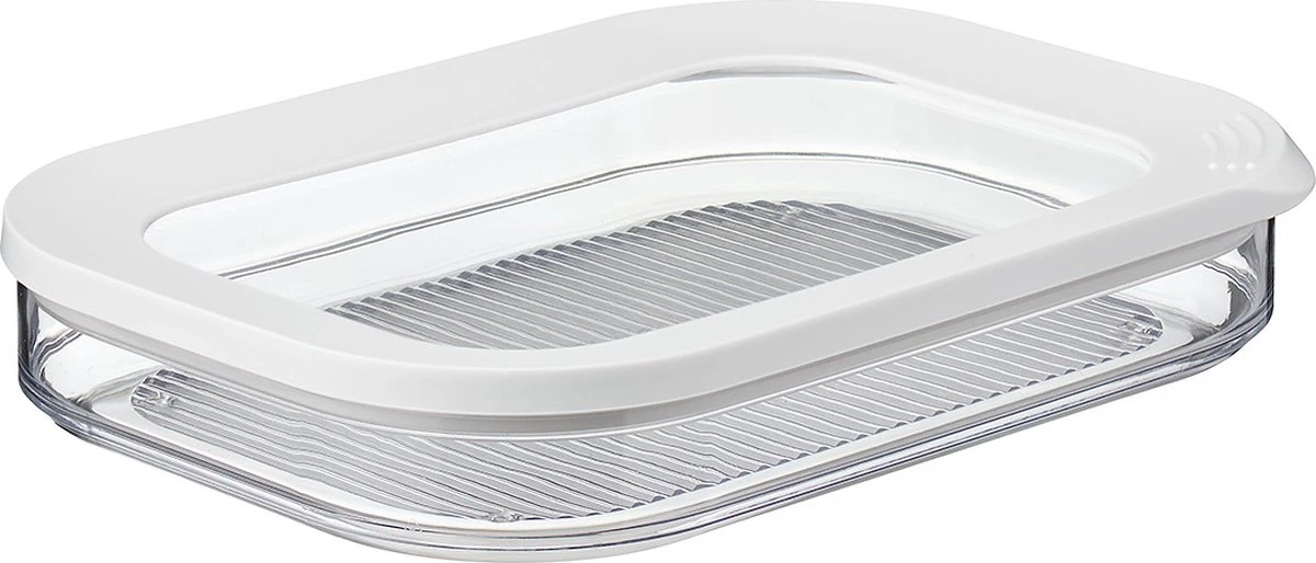 Mepal – Vleeswarendoos Modula 1-laags – Wit – Bewaardoos Met Deksel – Zicht Op Inhoud - Stapelbaar – Koelkastdoos 12 Mepal – Vleeswarendoos Modula 1-laags – Wit – Bewaardoos Met Deksel – Zicht Op Inhoud - Stapelbaar – Koelkastdoos - Afbeelding 10