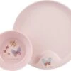 Mepal Mio – Kinderservies Set 6-delig – Bestaat Uit Een Bord, Schaaltje, Glas En Bestek – Flowers & Butterflies - Licht In Gewicht – Kan Tegen Een Stootje -Gezinswaren Verkoop 1200x578
