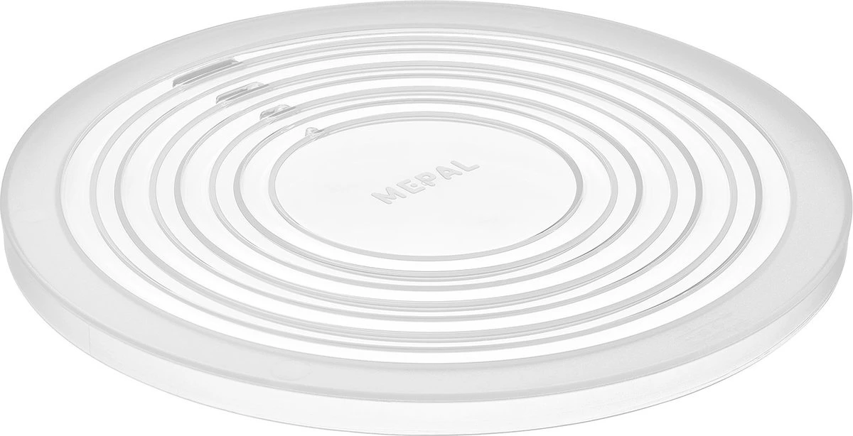 Mepal - Magnetrondeksel Cirqula Rond - Transparant - Vaatwasserbestendig 4 Mepal - Magnetrondeksel Cirqula Rond - Transparant - Vaatwasserbestendig - Afbeelding 2