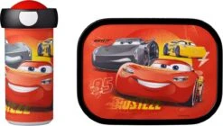 Mepal – Lunchset Campus (sb + Lb) – Schoolbeker En Broodtrommel Voor Kinderen – Cars – Bento Box - Lekvrij