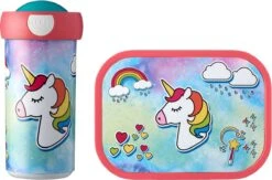 Mepal – Lunchset Campus (sb + Lb) – Schoolbeker En Broodtrommel Voor Kinderen – Unicorn – Bento Box - Lekvrij -Gezinswaren Verkoop 1200x790 2