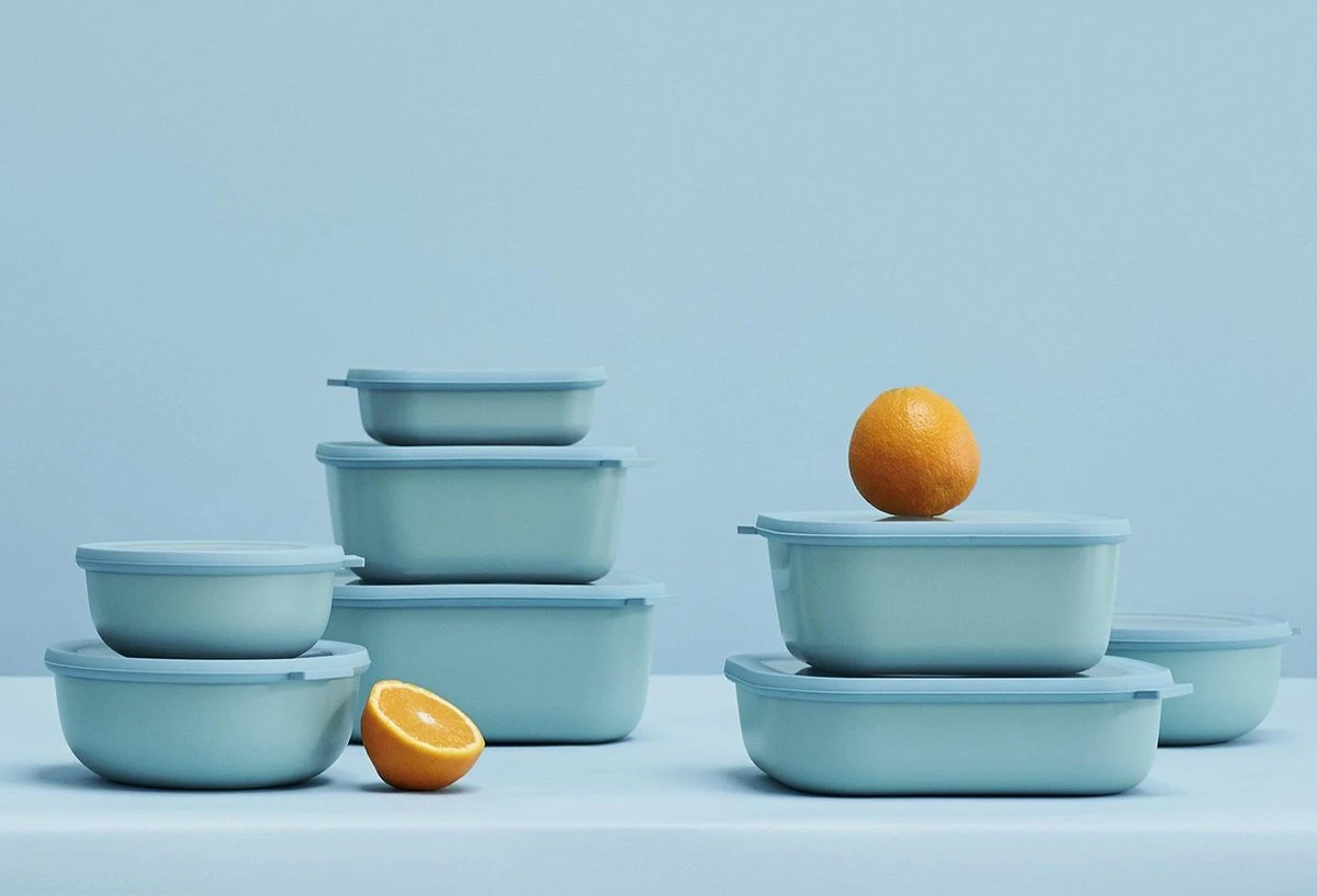 Mepal - Multikom Cirqula Rechthoekig 3-delige Set (500+1000+2000) - Mag In De Vriezer, Magnetron En Vaatwasser – Nordic Black – Meal Prep Bakjes - Bewaardozen Met Deksel 7 Mepal - Multikom Cirqula Rechthoekig 3-delige Set (500+1000+2000) - Mag In De Vriezer, Magnetron En Vaatwasser – Nordic Black – Meal Prep Bakjes - Bewaardozen Met Deksel - Afbeelding 5