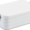 Mepal - Lunchbox Take A Break Midi – Geschikt Voor 4 Boterhammen – Wit – Lunchbox Voor Volwassenen -Gezinswaren Verkoop 1200x820
