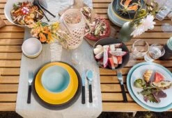 Mepal - Serviesset Bloom 8-delig – Geschikt Als Stijlvol Buitenservies - Pebble Assorti – Ideaal Voor Buiten En Binnen – Licht In Gewicht 9 Mepal - Serviesset Bloom 8-delig – Geschikt Als Stijlvol Buitenservies - Pebble Assorti – Ideaal Voor Buiten En Binnen – Licht In Gewicht -Gezinswaren Verkoop 1200x826 3