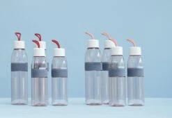 Mepal – Waterfles Ellipse – 500 Ml – Nordic Pink – Drinkfles Volwassenen – Geschikt Voor Koolzuurhoudende Dranken – Lekvrij -Gezinswaren Verkoop 1200x827