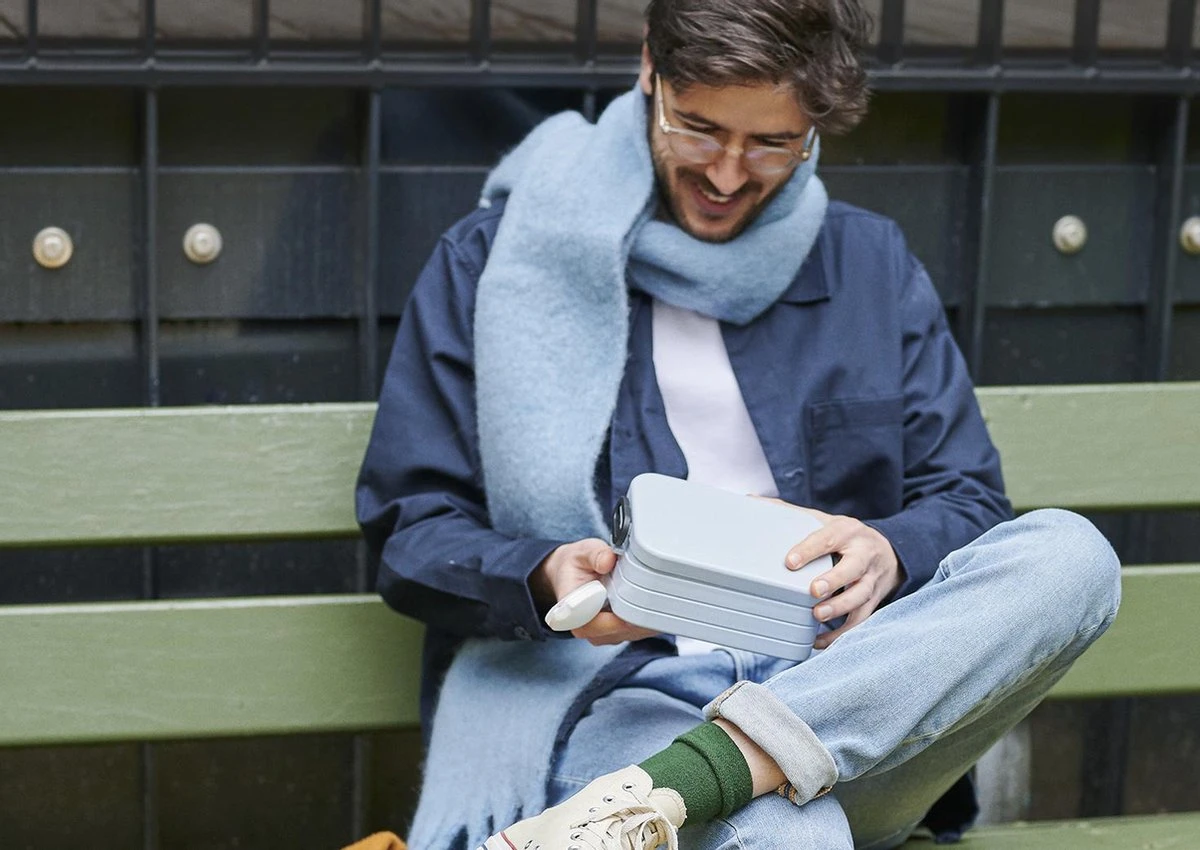 Mepal - Lunchbox Take A Break Midi – Geschikt Voor 4 Boterhammen – Nordic Blue – Lunchbox Voor Volwassenen 7 Mepal - Lunchbox Take A Break Midi – Geschikt Voor 4 Boterhammen – Nordic Blue – Lunchbox Voor Volwassenen - Afbeelding 5