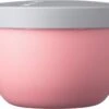 Mepal – Snackpot Ellipse 350 Ml – Praktische Snackbox Voor Onderweg – Nordic Pink - Mag In De Magnetron, Vriezer En Vaatwasser. -Gezinswaren Verkoop 1200x871 1
