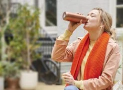 Mepal – Isoleerfles Ellipse 500 Ml – Houdt Je Drankje 12 Uur Warm En 24 Uur Koud – Rose Gold – Geschikt Voor Bruiswater – Thermosfles – Lekdicht -Gezinswaren Verkoop 1200x881 1