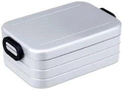 Mepal Lunchbox Take A Break Midi - 900 ML - Zilver -Gezinswaren Verkoop 1200x890