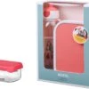 Mepal – Waterfles + Lunchbox + Fruitbox Campus – Pink – Drinkfles Voor Kinderen – Broodtrommel – Fruitbakje – Giftset -Gezinswaren Verkoop 1200x893 1