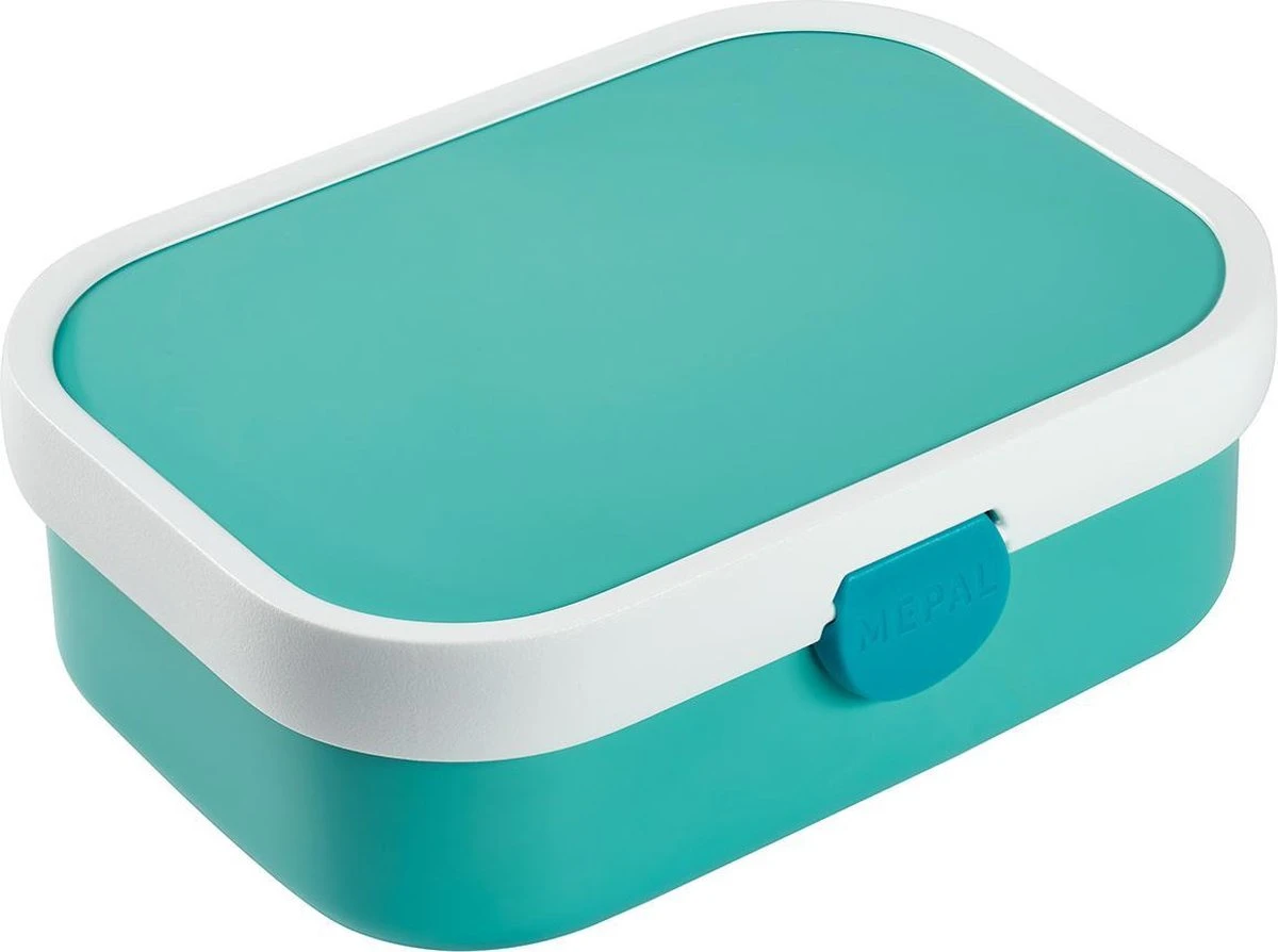 Mepal – Lunchset Campus (sb + Lb) – Schoolbeker En Broodtrommel Voor Kinderen – Turquoise – Bento Box - Lekvrij 3 Mepal – Lunchset Campus (sb + Lb) – Schoolbeker En Broodtrommel Voor Kinderen – Turquoise – Bento Box - Lekvrij - Afbeelding 2