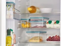 Mepal – Koelkastdoos Omnia Vleeswaren 3-laags – Nordic Green – Vleeswarendoos Koelkast – Vershoudbakjes – Makkelijk Stapelbaar – Houdt Vleeswaren Vers – Lucht En- Aromadicht -Gezinswaren Verkoop 1200x905