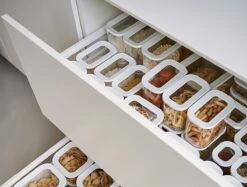 Mepal – Bewaardoos Modula 2000 Ml – Zwart – Voorraaddoos - Bewaardoos Met Deksel – Luchtdicht – Transparant – Stapelbaar -Gezinswaren Verkoop 1200x907 4