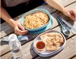 Mepal – Lunchbox Ellipse Duo – Lunchbox Voor Volwassenen En Saladebox To Go– Strawberry Vibe – Magnetronbestendig - Limited Edition -Gezinswaren Verkoop 1200x931