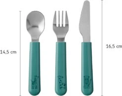 Mepal Mio – Kinderbestekset 3 –delig – Bestaat Uit Een Mes, Vork En Lepel– Deep Pink - Ideaal Voor Peuters En Kleuters – Kinderbestek -Gezinswaren Verkoop 1200x949 1