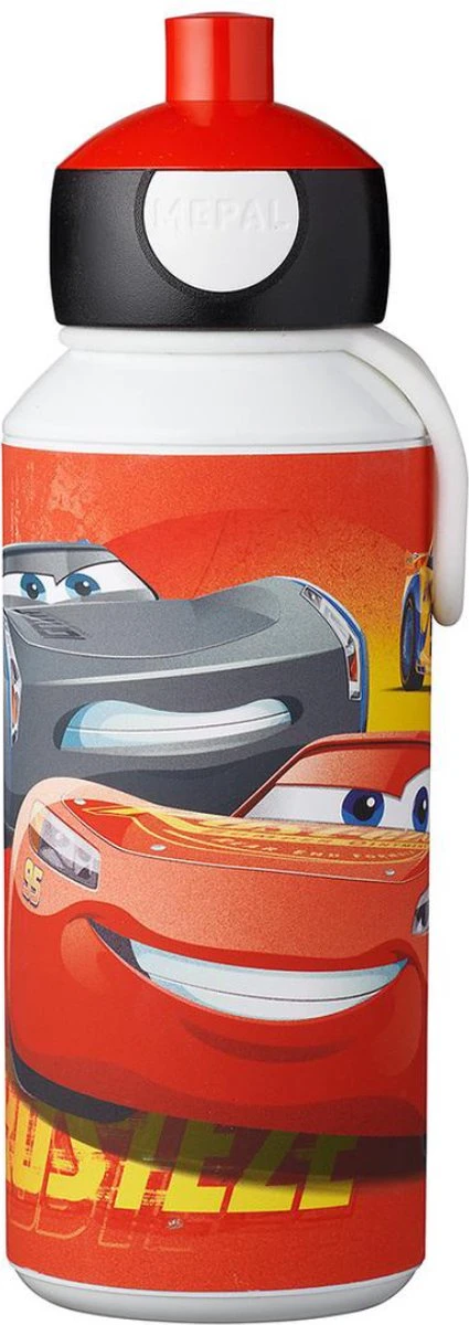 Mepal - Cars Pop Up Drinkfles - 400ml 3 Mepal - Cars Pop Up Drinkfles - 400ml
