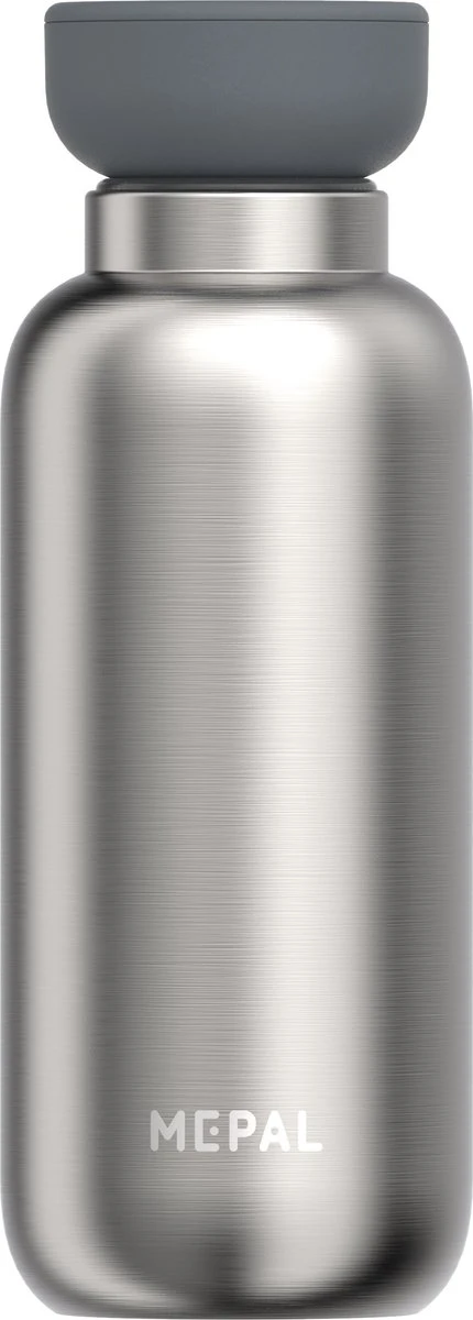 Mepal – Isoleerfles Ellipse 350 Ml – Houdt Je Drankje 9 Uur Warm En 12 Uur Koud – Natural Brushed – Geschikt Voor Bruiswater – Thermosfles – Lekdicht 10 Mepal – Isoleerfles Ellipse 350 Ml – Houdt Je Drankje 9 Uur Warm En 12 Uur Koud – Natural Brushed – Geschikt Voor Bruiswater – Thermosfles – Lekdicht - Afbeelding 9