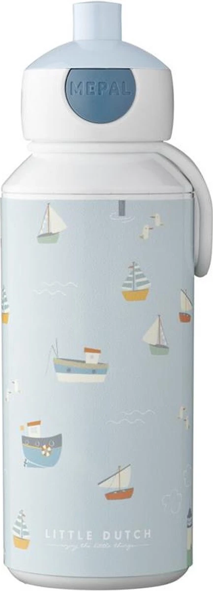 Mepal Drinkfles Pop-up Campus 400ml Little Dutch Sailors Bay 3 Mepal Drinkfles Pop-up Campus 400ml Little Dutch Sailors Bay