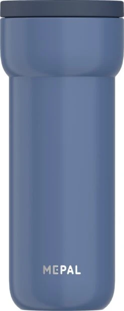 Mepal Isoleerbeker Ellipse 475 Ml – Houdt Je Drankje 6 Uur Warm En 10 Uur Koud – Nordic Denim – Koffiebeker To Go – Lekdicht – Thermosbeker -Gezinswaren Verkoop 477x1200