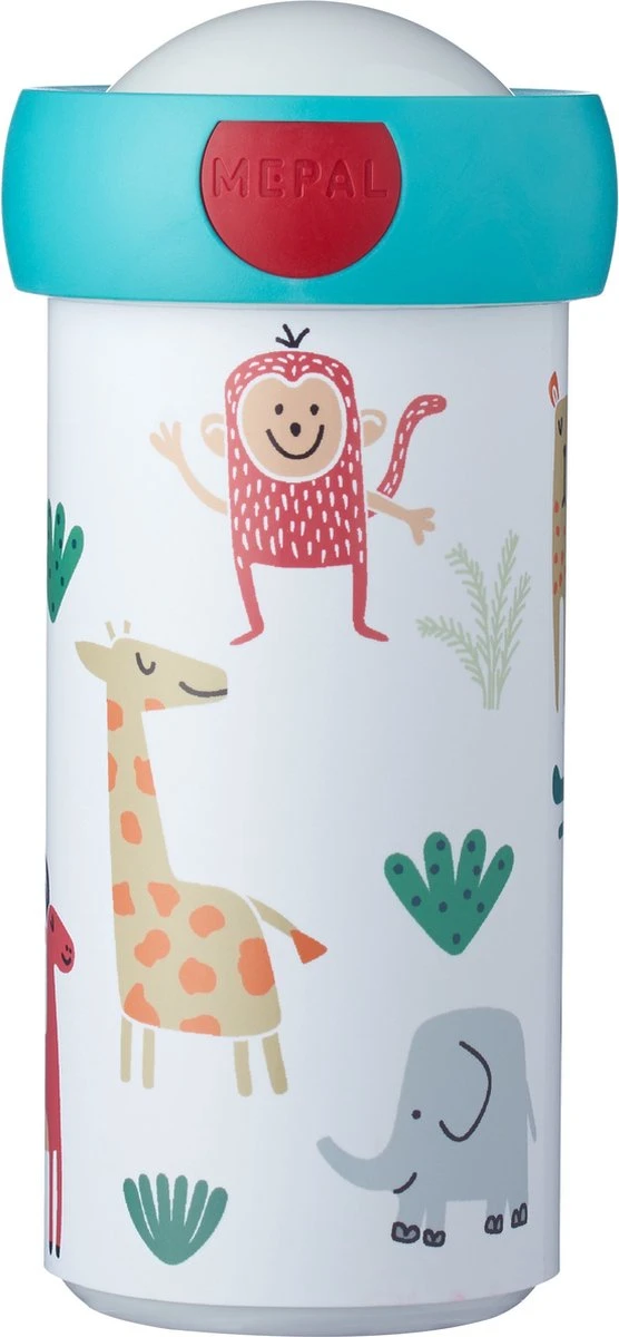 Mepal – Lunchset Campus (sb + Lb) – Schoolbeker En Broodtrommel Voor Kinderen – Animal Friends – Bento Box - Lekvrij 9 Mepal – Lunchset Campus (sb + Lb) – Schoolbeker En Broodtrommel Voor Kinderen – Animal Friends – Bento Box - Lekvrij - Afbeelding 7