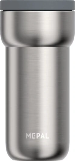 Mepal Isoleerbeker Ellipse 375 Ml – Houdt Je Drankje 4 Uur Warm En 8 Uur Koud – Natural Brushed – Koffiebeker To Go – Lekdicht – Thermosbeker -Gezinswaren Verkoop 564x1200 2