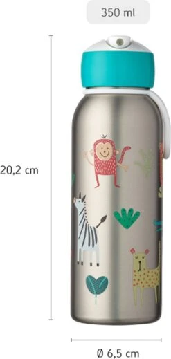 Mepal – Isoleerfles Flip-up Campus – Dino – Waterfles Met Rietje – Houdt Je Drankje Tot 9 Uur Warm En 12 Uur Koud – Drinkfles Voor Kinderen – Thermosfles -Gezinswaren Verkoop 571x1200