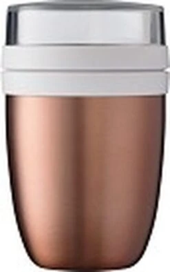 Mepal – Isoleer Lunchpot Ellipse – Houdt Je Eten 6-8 Uur Warm En 12 Uur Koud – Rose Gold – 2 Compartimenten – Soep Beker To Go – Yoghurt Beker Muesli - Thermos Lunchbox -Gezinswaren Verkoop 753x1200 4