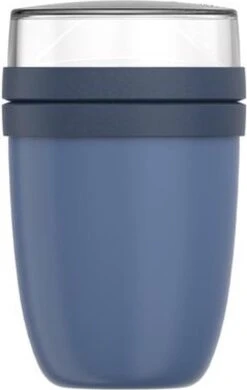 Mepal – Isoleer Lunchpot Ellipse – Houdt Je Eten 6-8 Uur Warm En 12 Uur Koud – Nordic Denim – 2 Compartimenten – Soep Beker To Go – Yoghurt Beker Muesli - Thermos Lunchbox -Gezinswaren Verkoop 760x1200