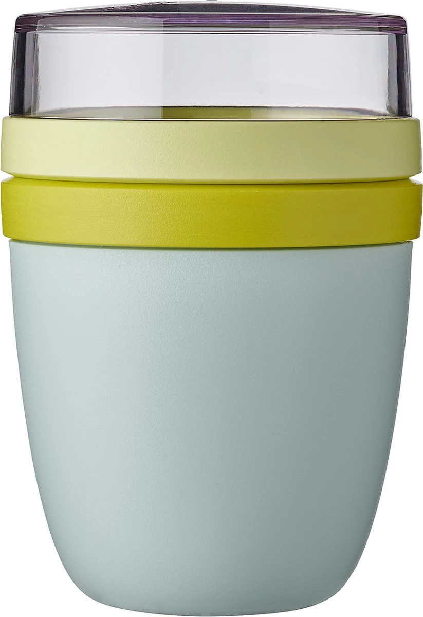 Mepal – Limited Edition Lunchpot Ellipse – Praktische Muesli Beker To Go – Lemon Vibe – Geschikt Voor Vriezer, Magnetron En Vaatwasser- Onbeperkt Genieten 3 Mepal – Limited Edition Lunchpot Ellipse – Praktische Muesli Beker To Go – Lemon Vibe – Geschikt Voor Vriezer, Magnetron En Vaatwasser- Onbeperkt Genieten