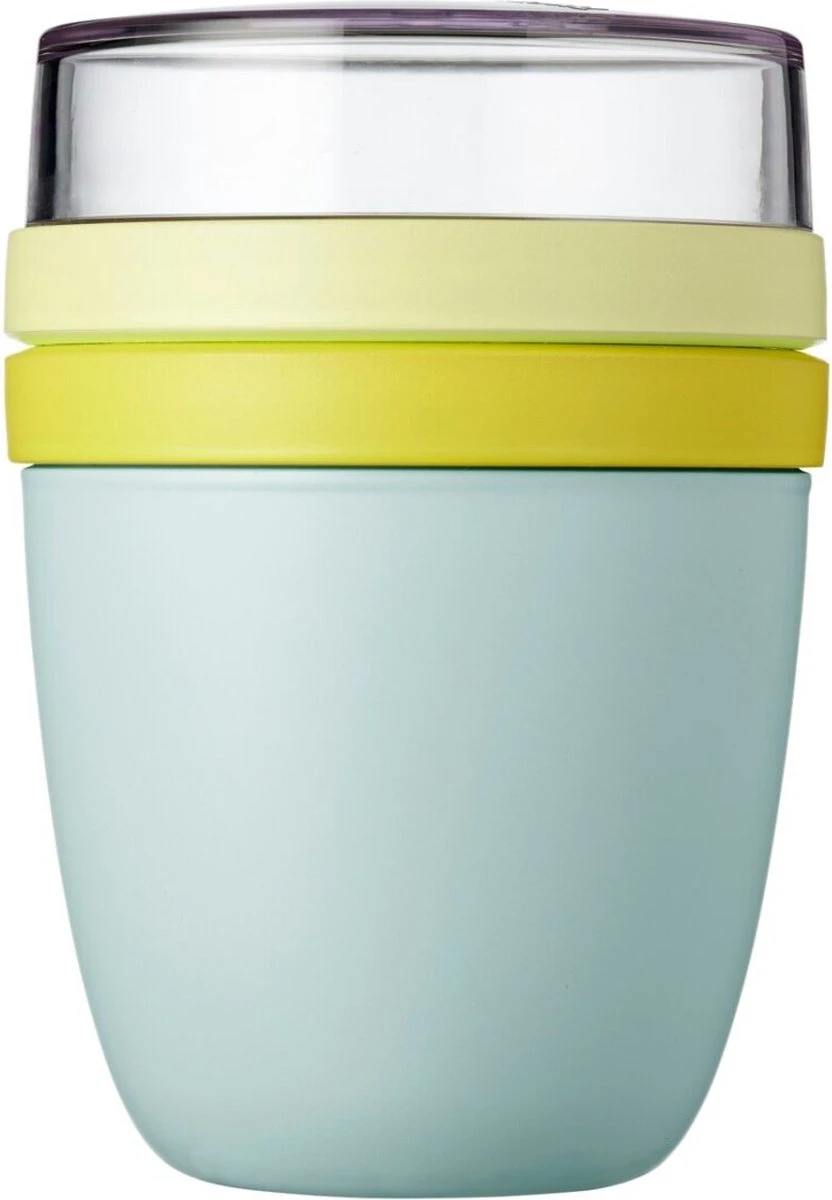 Mepal – Limited Edition Lunchpot Ellipse – Praktische Muesli Beker To Go – Lemon Vibe – Geschikt Voor Vriezer, Magnetron En Vaatwasser- Onbeperkt Genieten 6 Mepal – Limited Edition Lunchpot Ellipse – Praktische Muesli Beker To Go – Lemon Vibe – Geschikt Voor Vriezer, Magnetron En Vaatwasser- Onbeperkt Genieten - Afbeelding 4