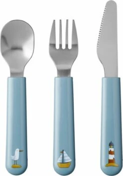 Mepal Mio – Kinderbestekset 3 –delig – Bestaat Uit Een Mes, Vork En Lepel– Sailors Bay - Ideaal Voor Peuters En Kleuters – Kinderbestek -Gezinswaren Verkoop 840x1200