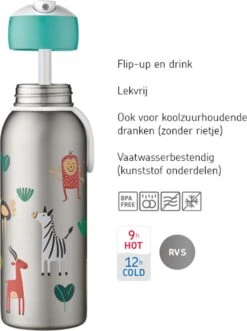 Mepal PAW Patrol - Thermofles - Isoleerfles Flip-up Campus - 350ml – Houdt Tot 9 Uur Warm En Tot 12 Uur Koud – Waterfles Met Rietje – Drinkfles Voor Kinderen -Gezinswaren Verkoop 896x1200 1